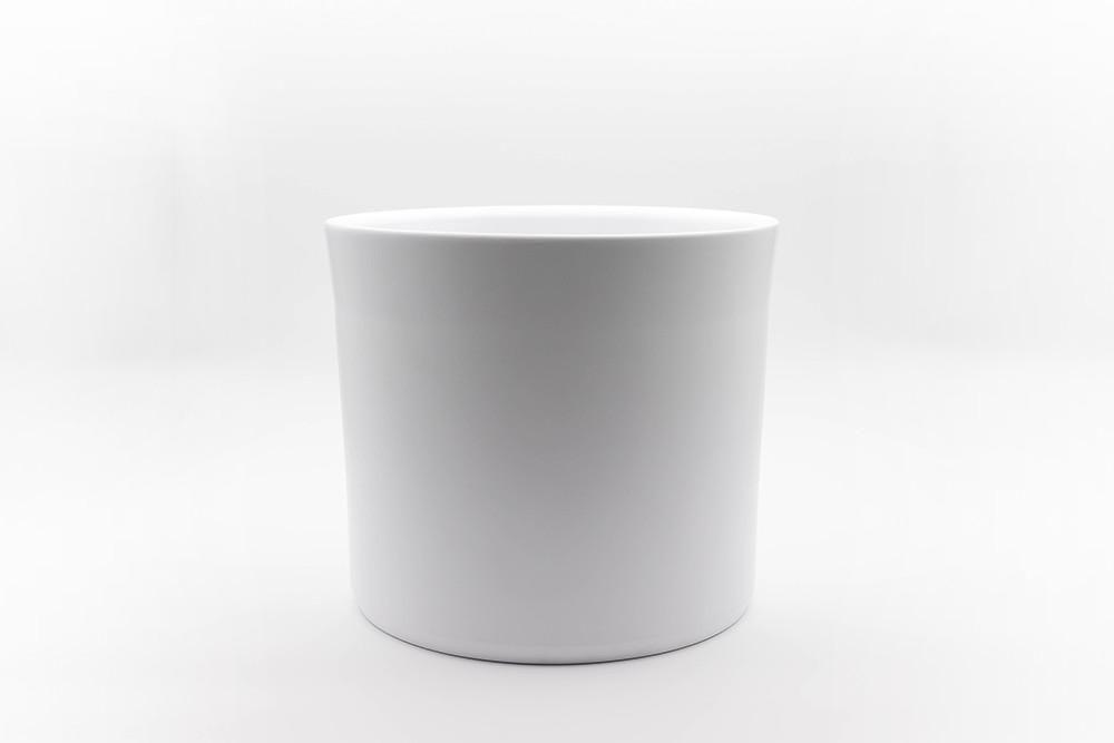 Cache-pot Velvet Blanc - Le 32
