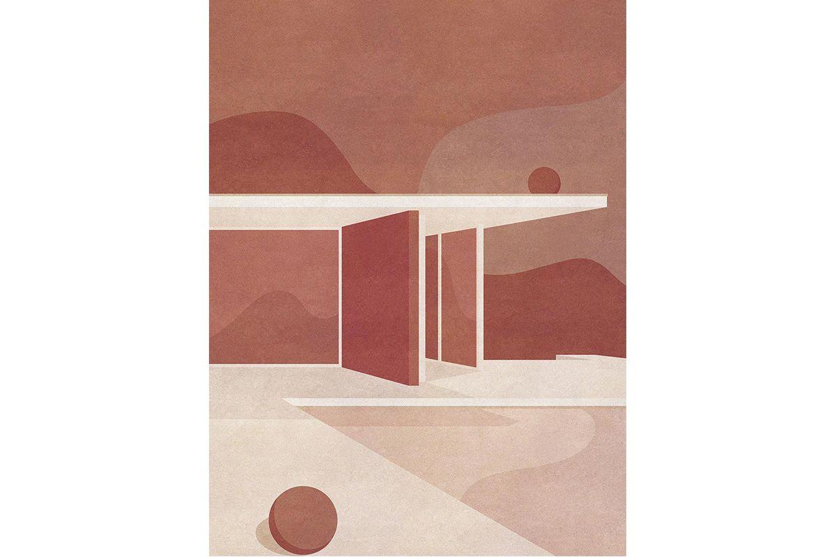 The Barcelona Pavilion, Part I by Charlotte Taylor