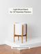 Premium Plant Wood Stand