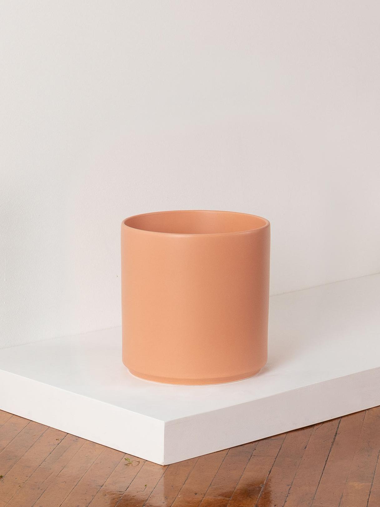 Ceramic Planter - The Fourteen - Coral Mid-Century Ceramic 