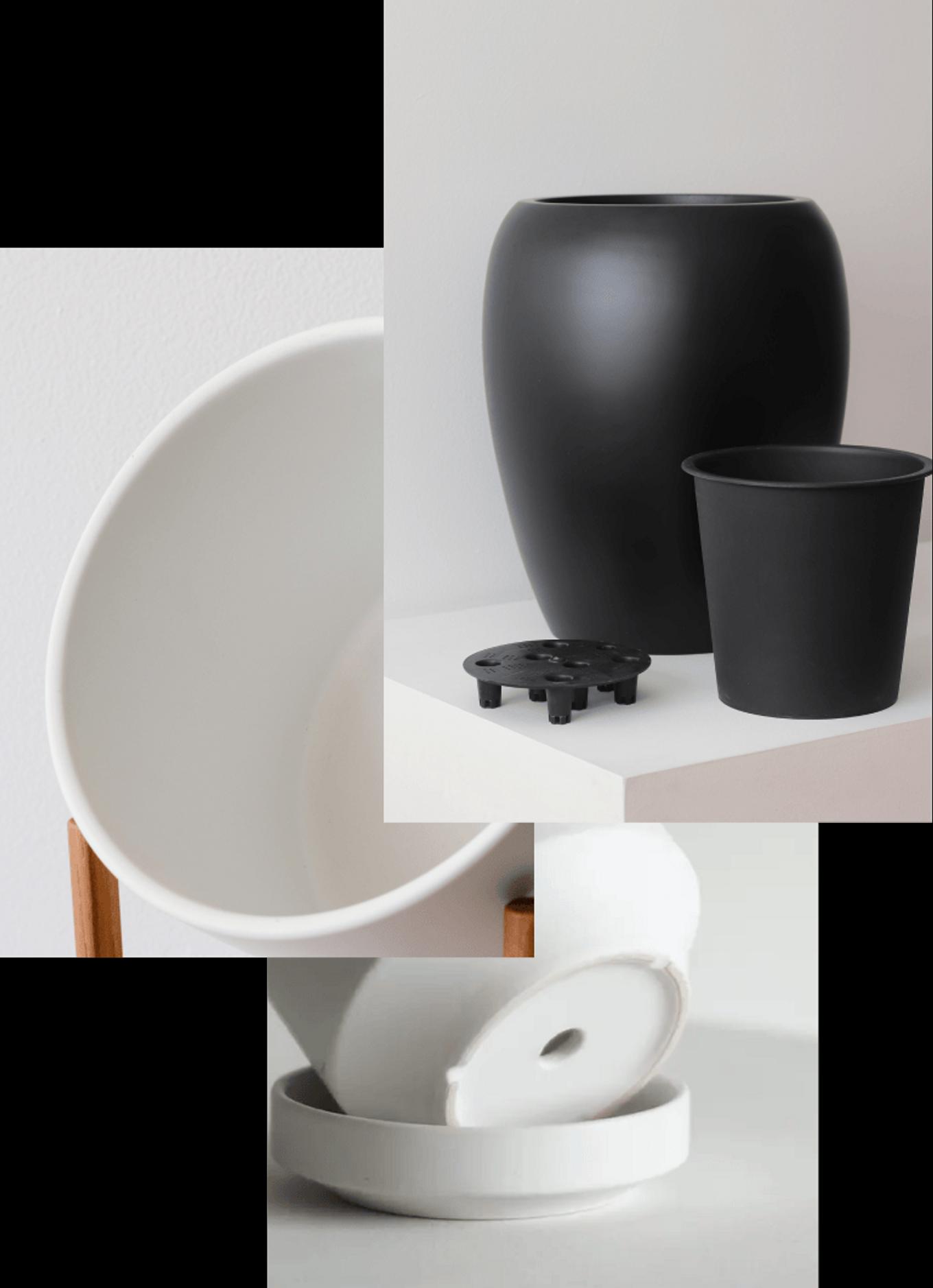 Mid-century cylinder details photo