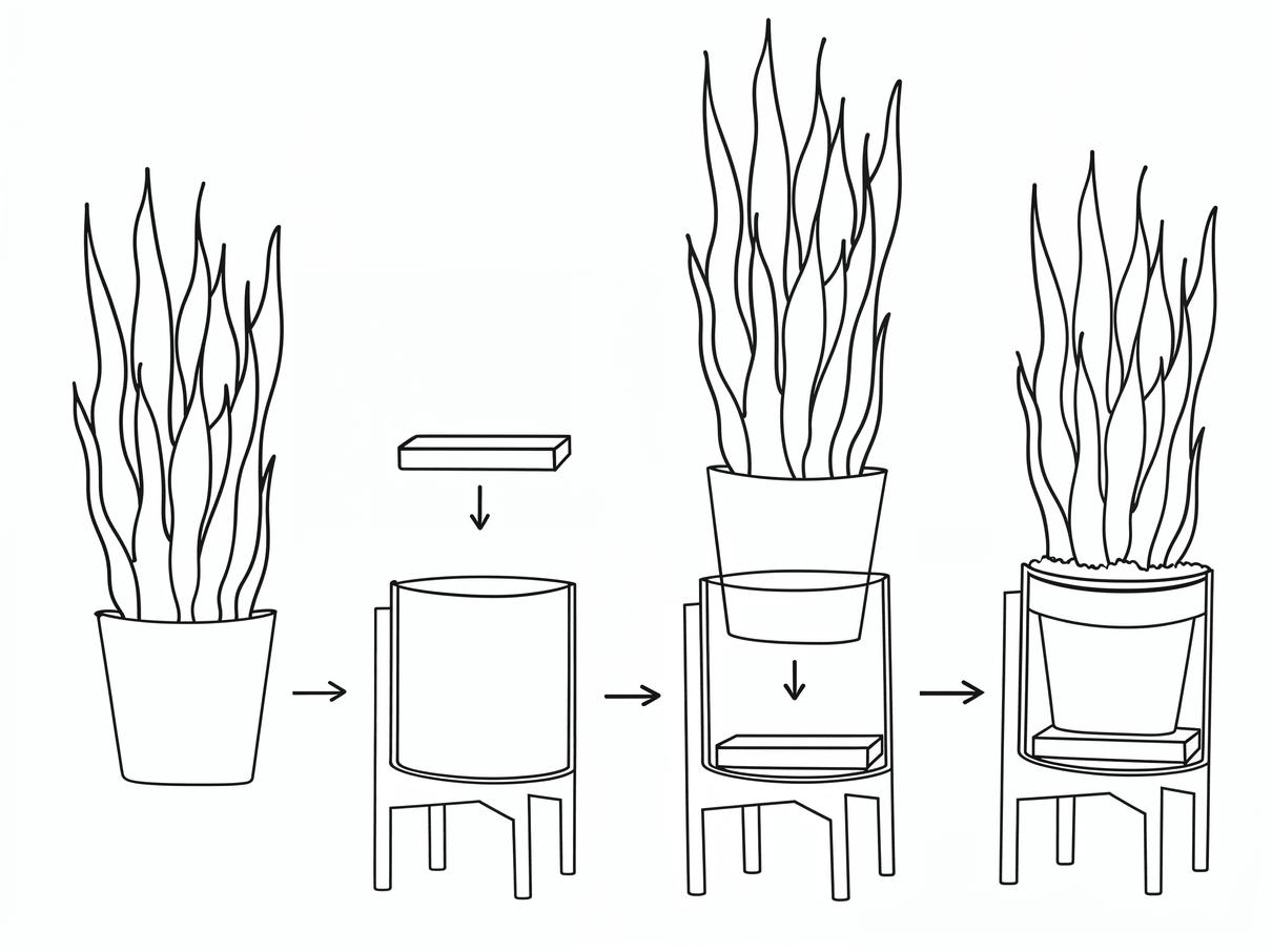 Staging method diagram by Léon & George
