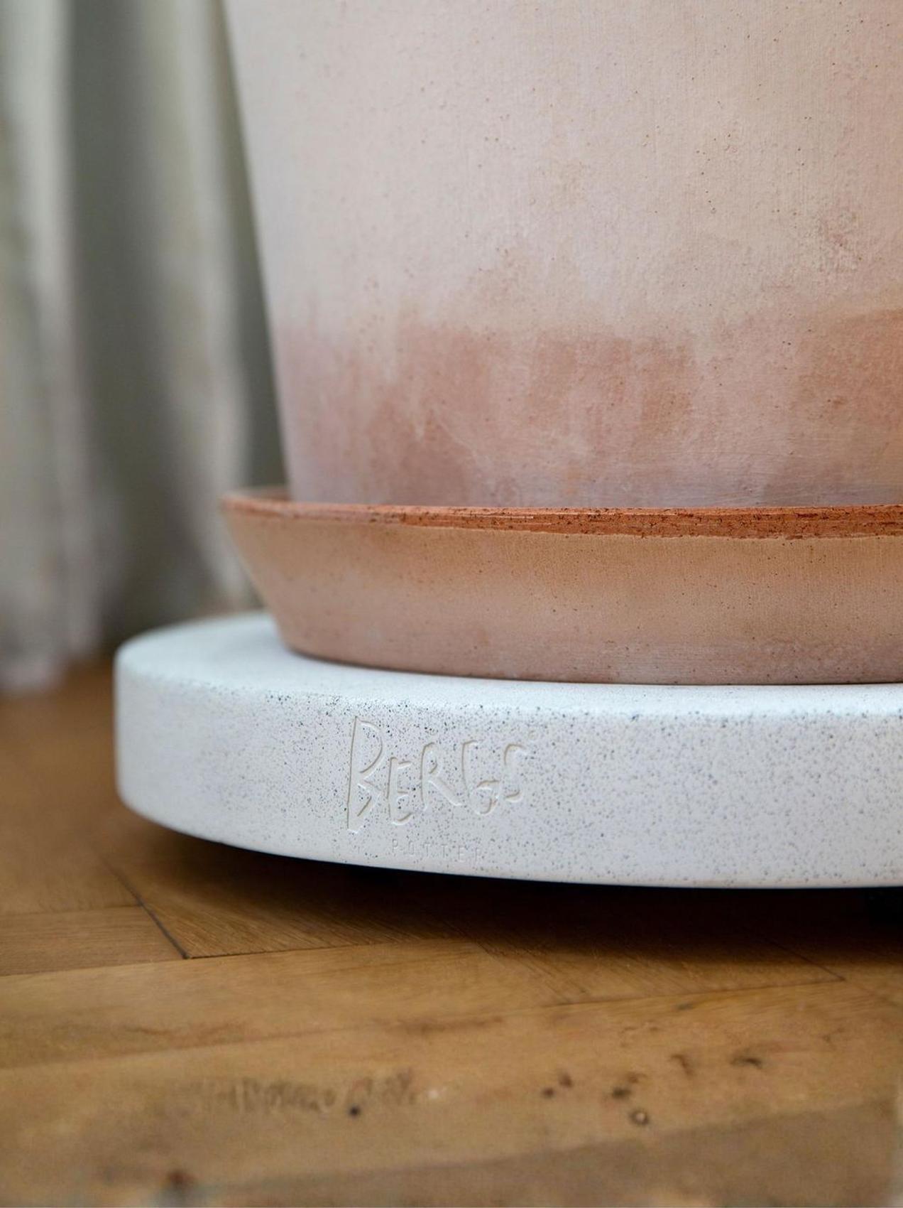 Terrazzo Rolling Plant Stand by Bergs Potter