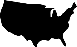 USA map