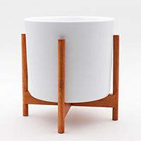 potstyle mid-century